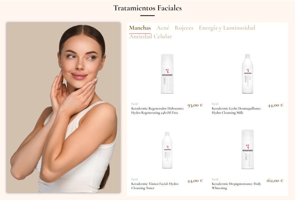 Tienda Online de Cosmética y Estética | Lola Garre 7 Tienda Online Lola Garre con PrestaShop - Centro de Estética