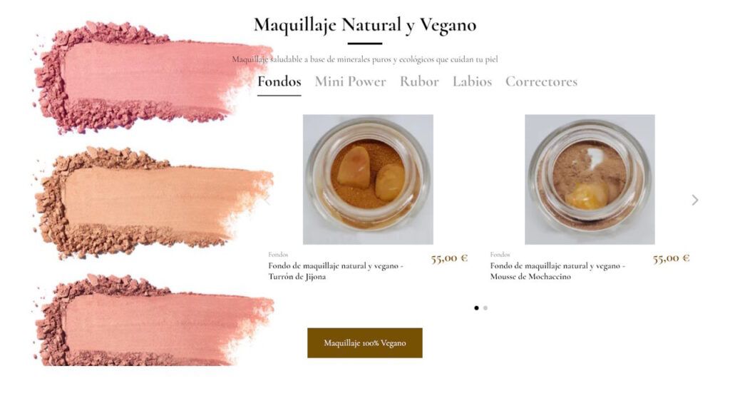 Tienda Online de Cosmética y Estética | Lola Garre 6 Tienda Online Lola Garre con PrestaShop - Centro de Estética