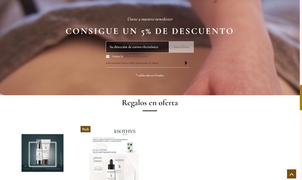 Tienda Online de Cosmética y Estética | Lola Garre 5 Tienda Online Lola Garre con PrestaShop - Centro de Estética