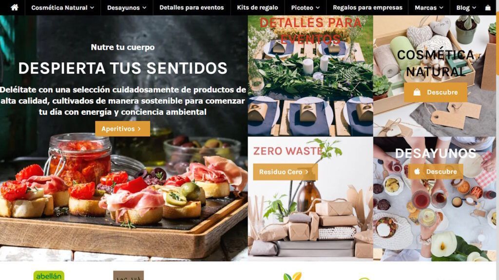 Tienda Online productos ecologicos con PrestaShop y Blog Profesional WordPress, TuladeliaEco.es